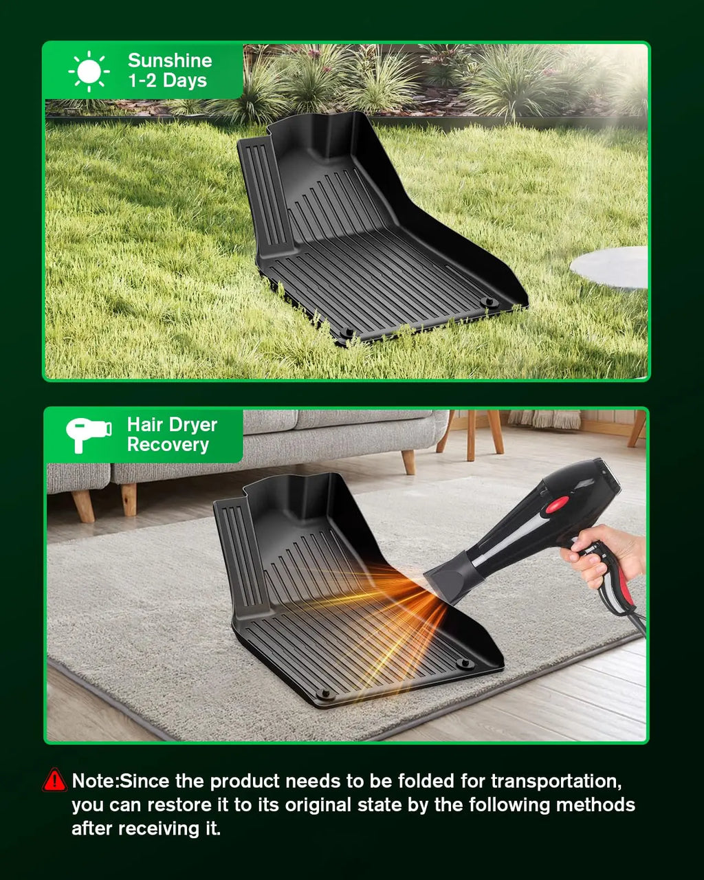 All-Weather TPE Floor Mats & Cargo Liner for Tesla Model Y 2025+ - image 6