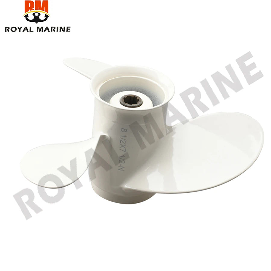 Aluminium Propeller 8.5 x 7.5 for Yamaha Outboards 6hp to 9.9hp - view 6