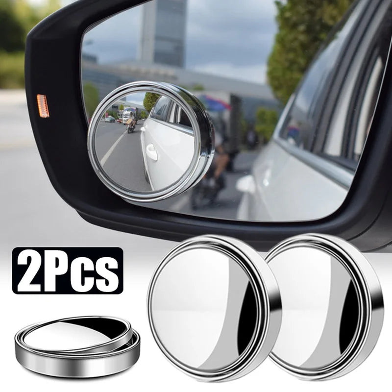 Adjustable Blind Spot Mirrors for Car - 360° 2 Pack