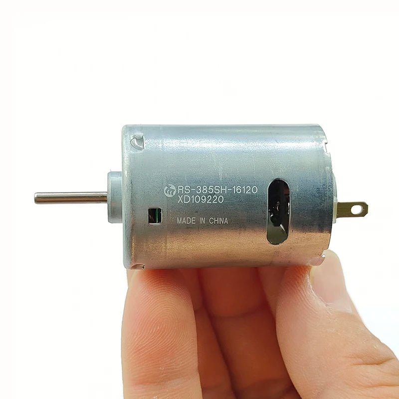 MABUCHI RS-385SH-16120 DC 12V/18V/24V 11000RPM 28mm Carbon Brush Motor for DIY Hobby Toy Model