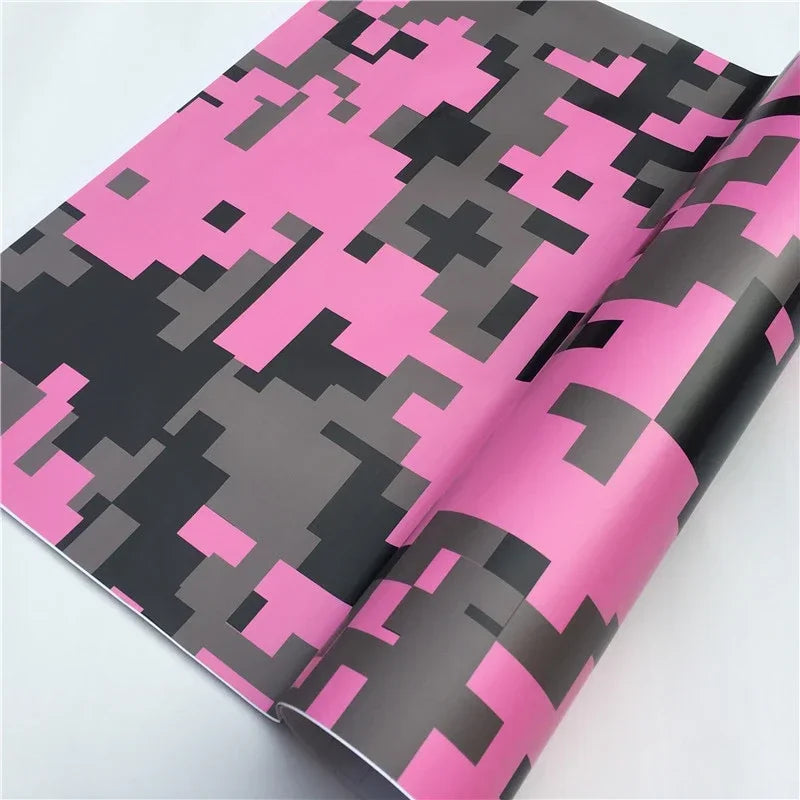 Camo Vinyl Wrap Film Roll - Car Motorcycle Laptop DIY Sticker - image 19