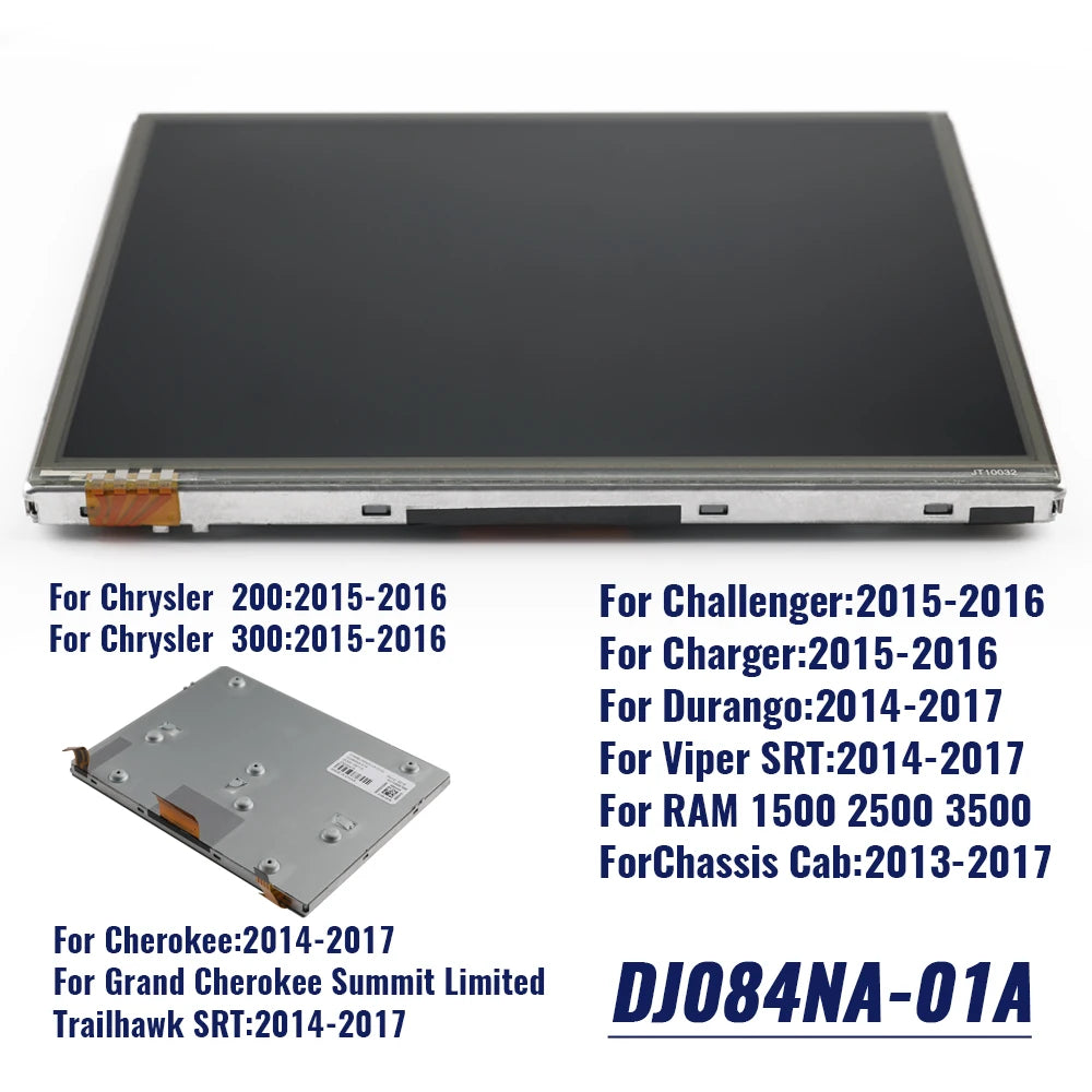 8.4-Inch Touch Screen Replacement for Chrysler Dodge Jeep Uconnect - image 6