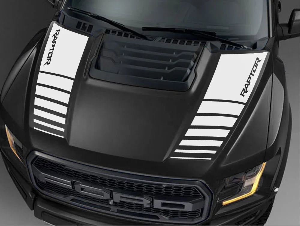 Custom Vinyl Hood Decals for Ford Ranger, Raptor & F-150 (2015-2020) - image 8