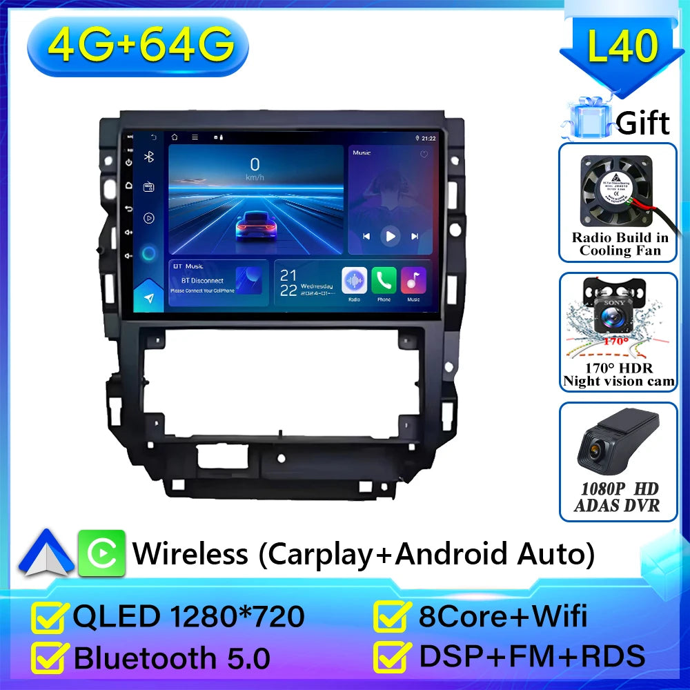 VW Golf MK4 Multimedia Car Radio GPS Bluetooth Wireless Carplay - image 12