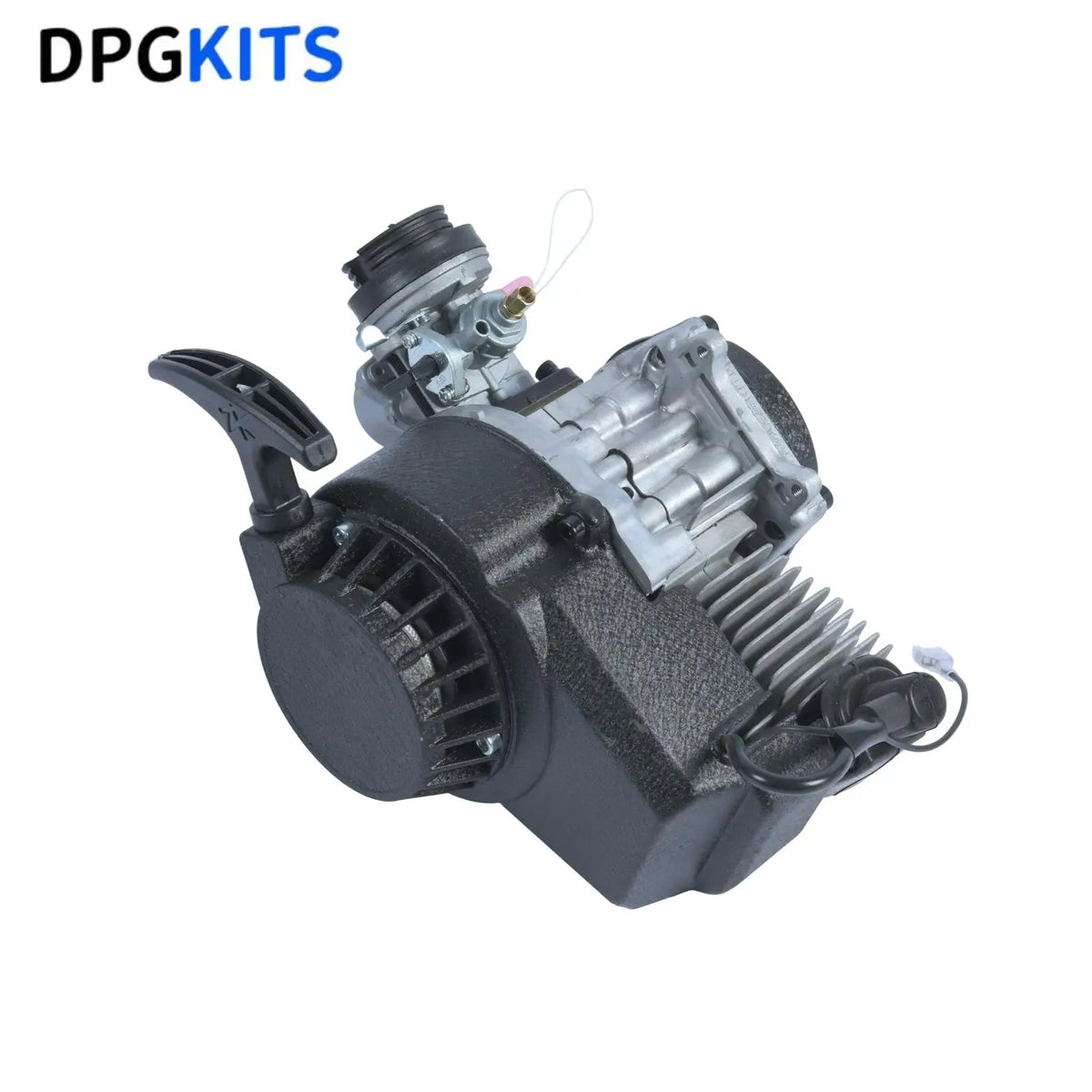 49cc 2-Stroke Pull Start Engine with 25H Sprocket for Pocket Bike