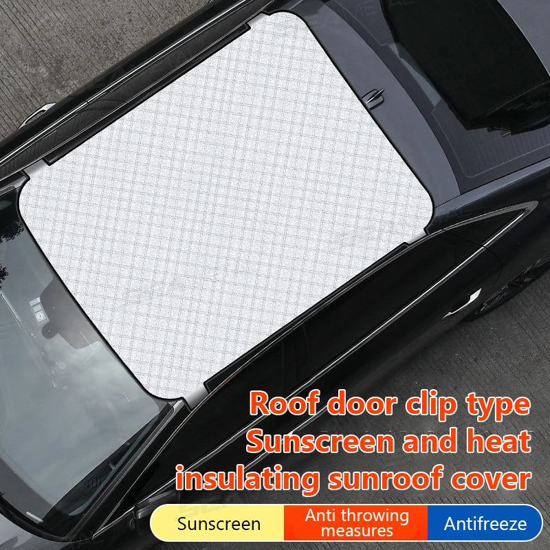 Car Sunroof Cover for Snow, Frost and Sun, Small or Large