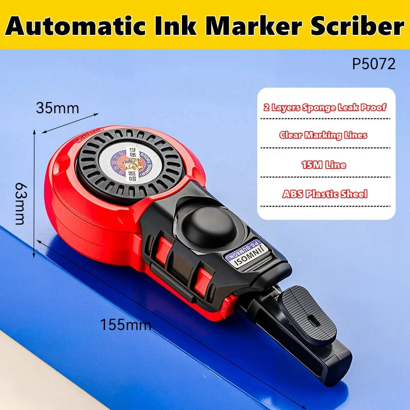 Precision Woodworking Scriber - 50M Chalk Line Marking Tool - image 8