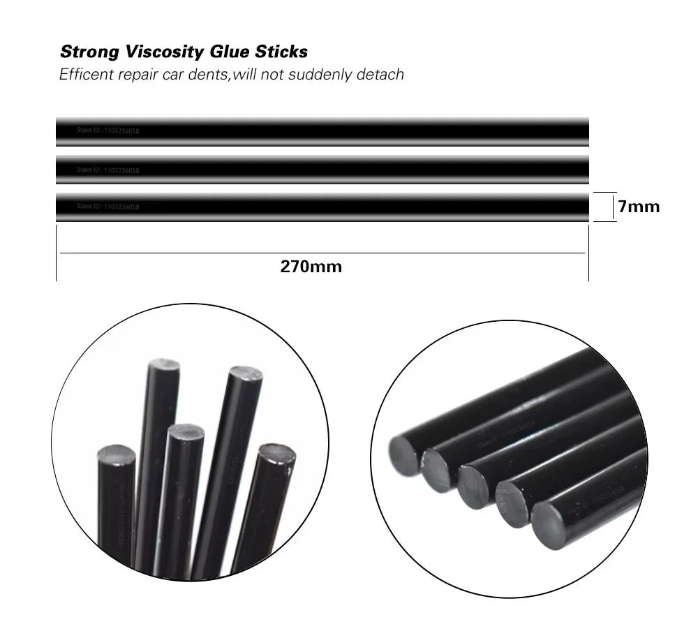 Car Body Dent Repair Kit with Glue Gun and Dent Puller