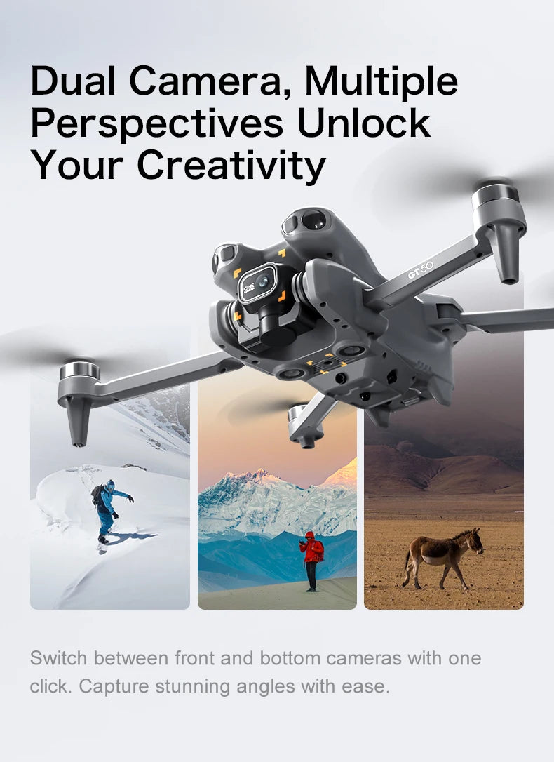 Lenovo GT50 4K Dual Camera Foldable Brushless Drone Obstacle Avoidance - image 14