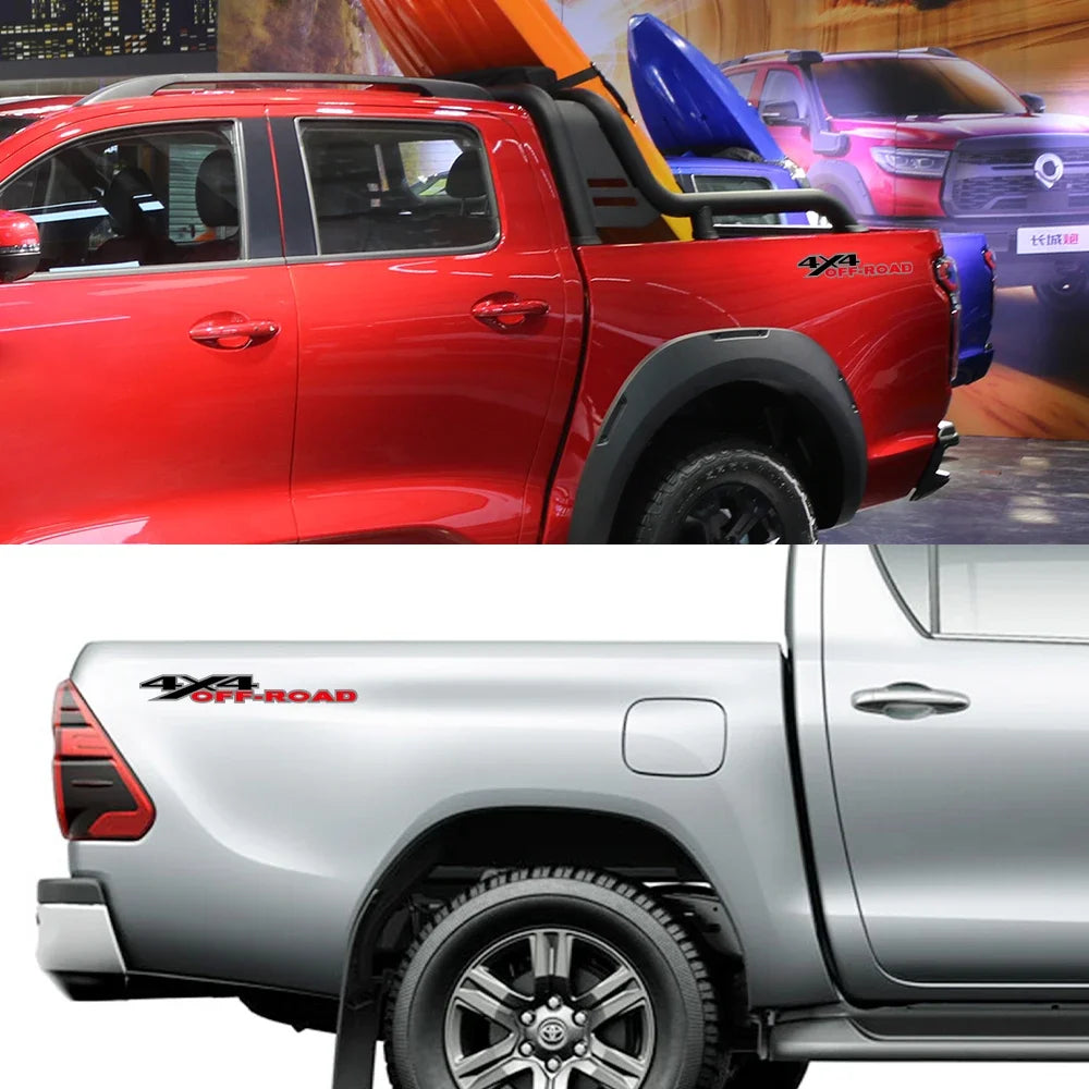 Durable 4x4 Off-Road Vinyl Decals for Pickup Trucks - 2-Pack - image 3
