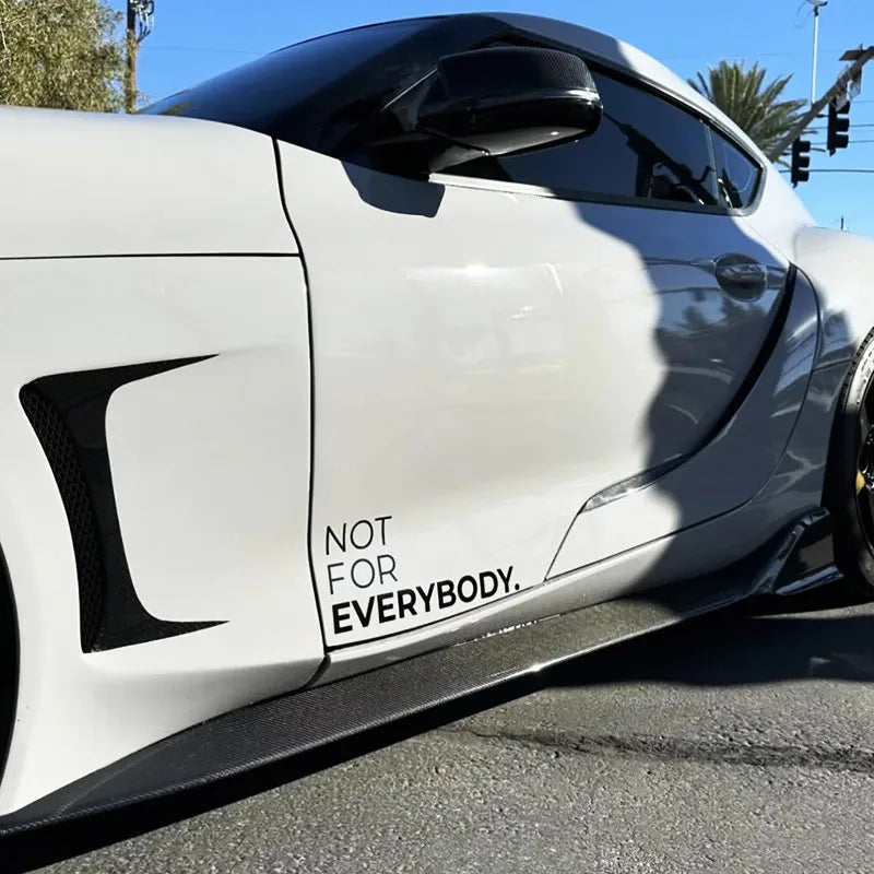 Not For Everybody JDM Car Door Decals, Racing Style Graphics - view 4