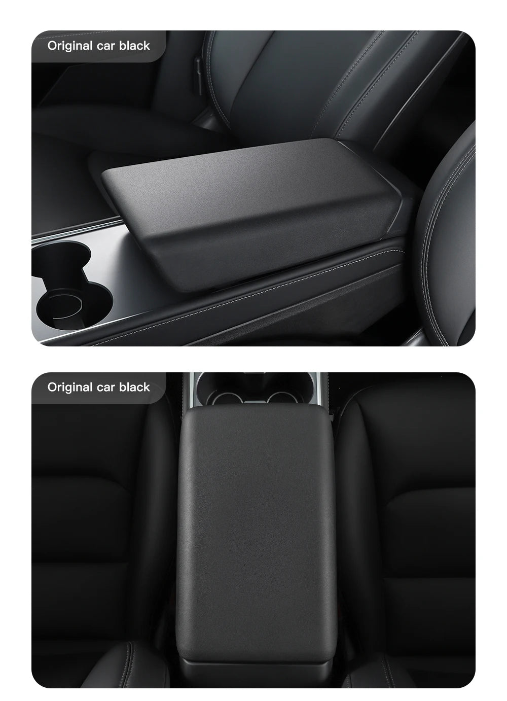 Armrest Cover for Tesla Model Y Juniper, Model YL and Model 3 Highland