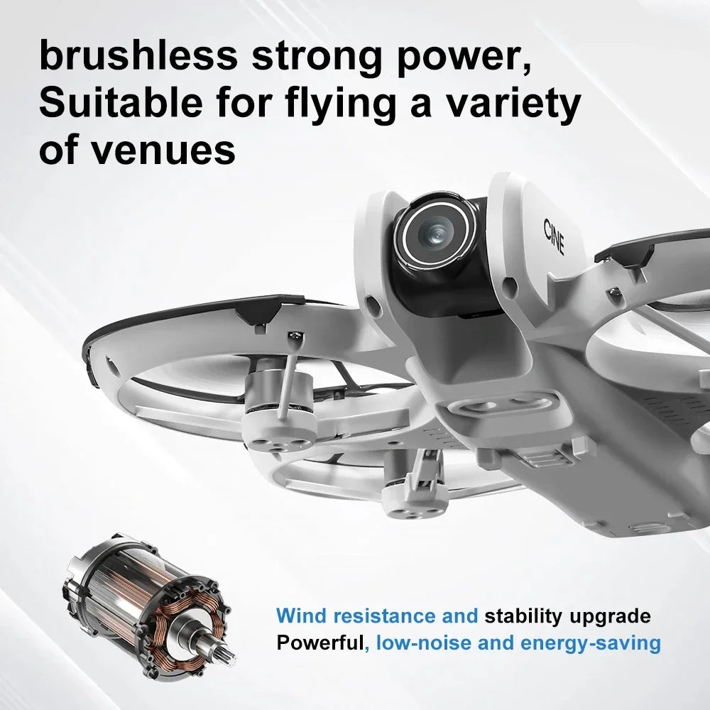 Lenovo V666 Drone with 8K Dual Camera, 5G WiFi & Obstacle Avoidance - image 3