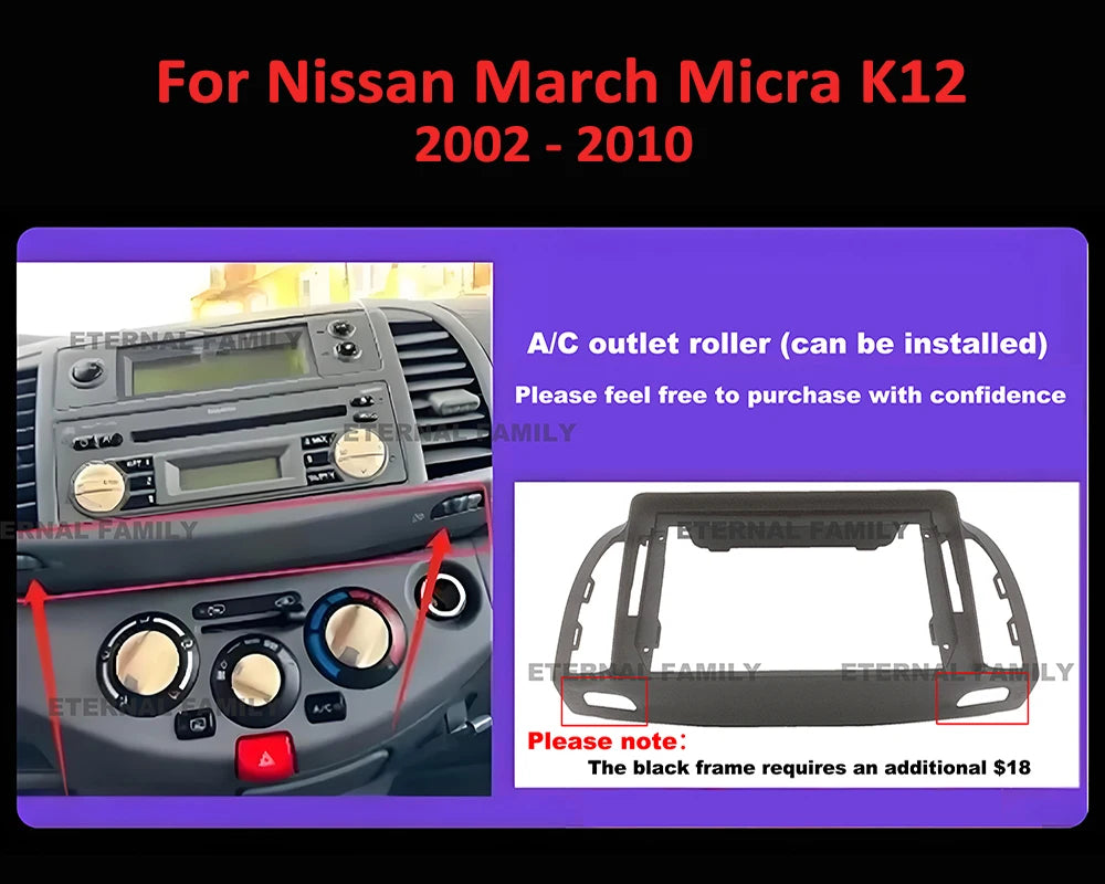 Android 15 Car Stereo for Nissan March Micra K12 with Carplay GPS - image 4