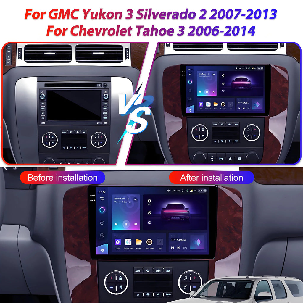 9 Inch Android GPS Car Stereo for GMC/Chevy Trucks SUVs - image 2