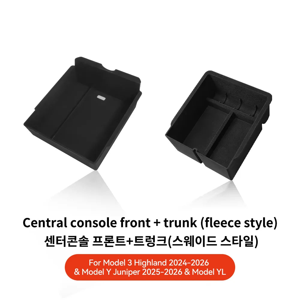 Center Console Hidden Storage Box for Tesla Model 3 and Model Y