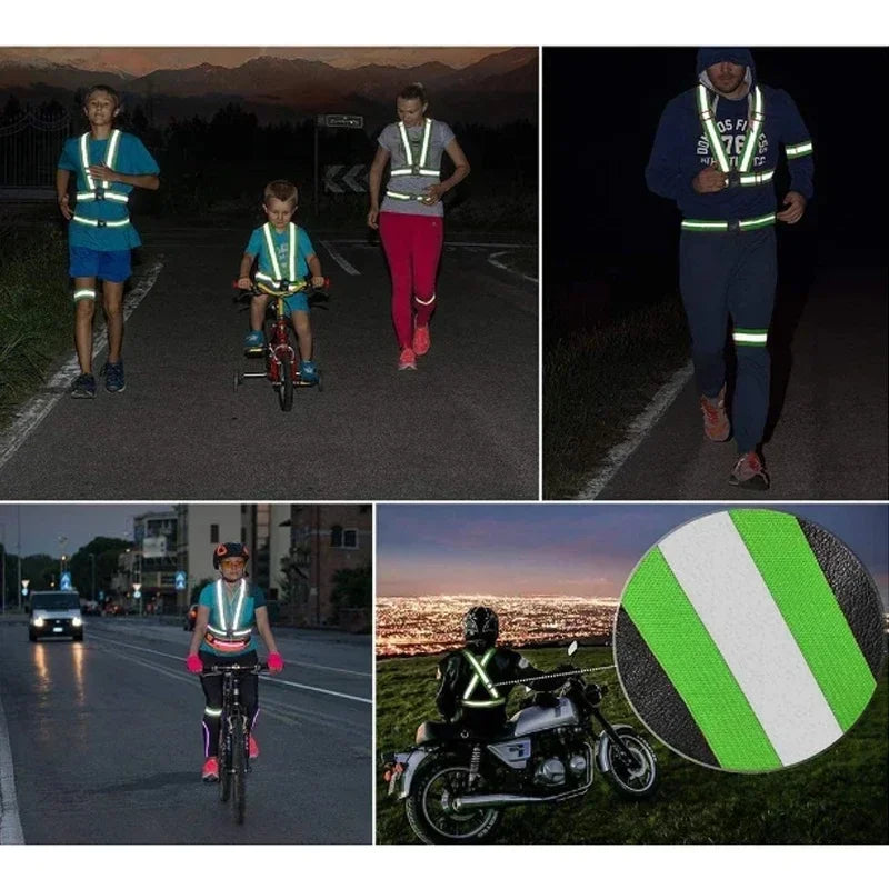 Reflective Safety Vest for Night Running & Cycling - image 5