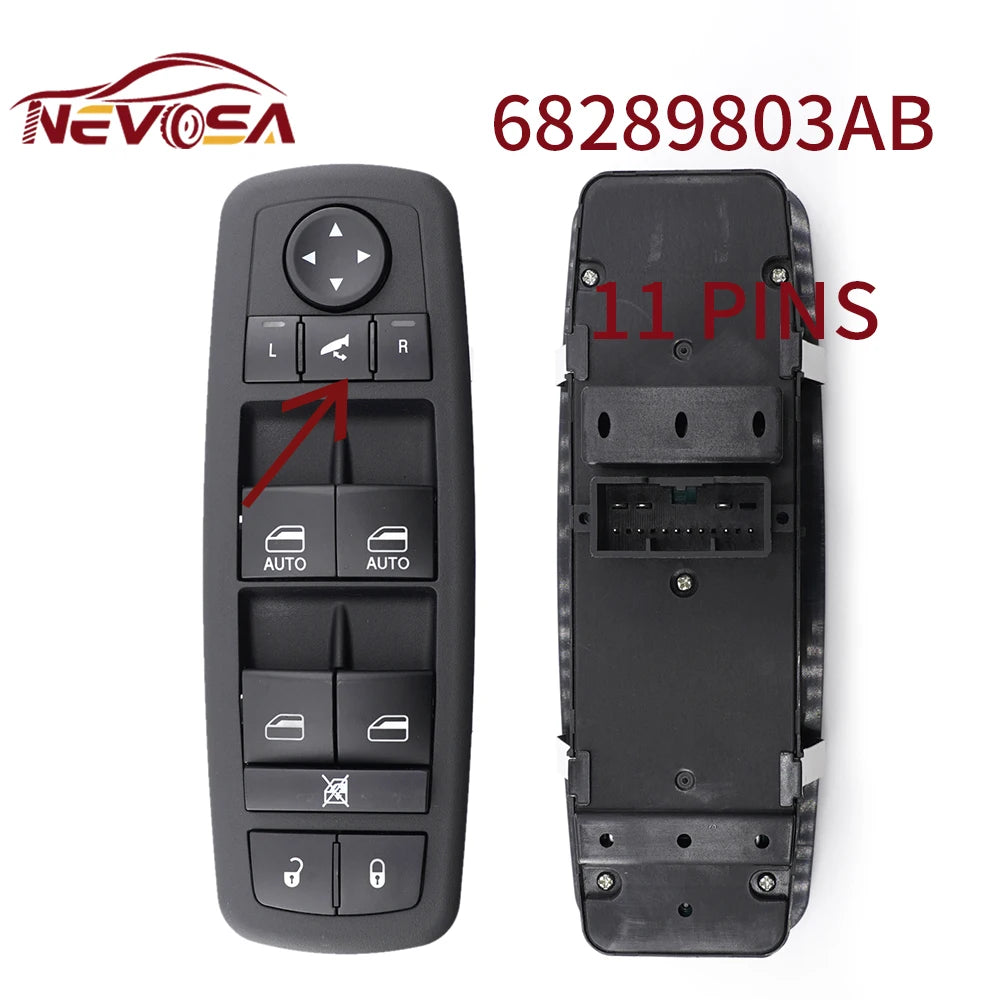 NEVOSA Power Window Switch for Dodge Ram, Durango, Jeep & Chrysler - image 11