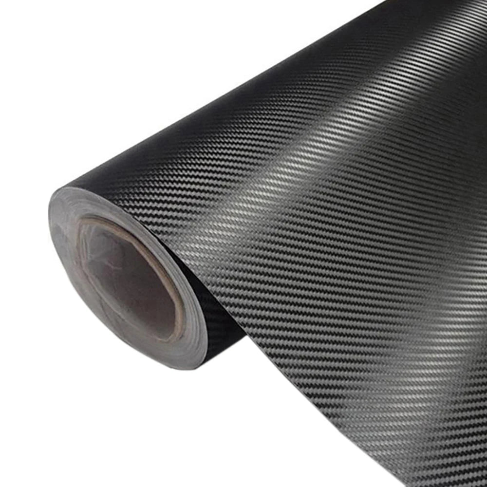 3D Carbon Fiber Vinyl Wrap for Car - Waterproof Scratch Protection