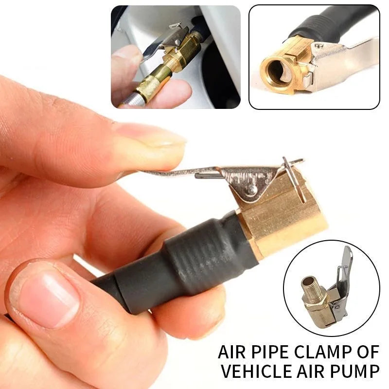 Tire Pump Nozzle Car Iatable Quick Connector Air Pump Thread Nozzle Car Tire Inflator Compressor Deflated Valve Adapter
