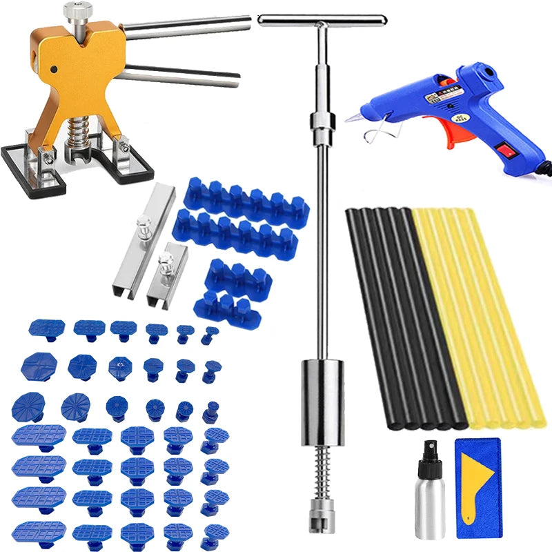 Car Paintless Dent Repair Kit - Auto Body Dent Puller Tool Set