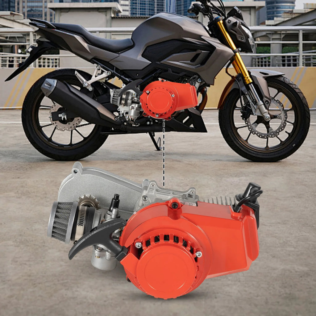 49cc 2-Stroke Engine for Dirt Bike, Pit Bike and ATV