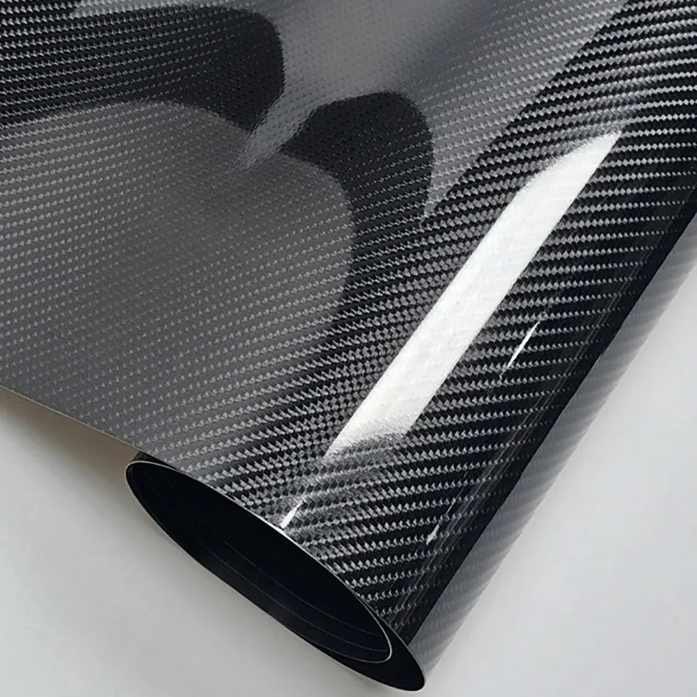 3D Matte Carbon Fiber Vinyl Film Motorcycle Body Wrap - image 14