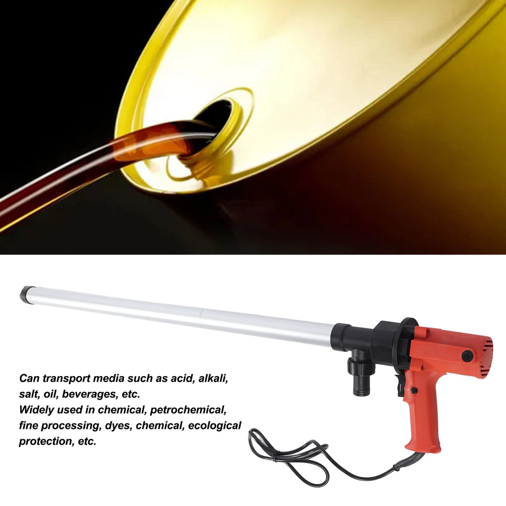 Electric Drum Pump 8000RPM 60-80LPM for 200L Standard Oil Barrels (220V)