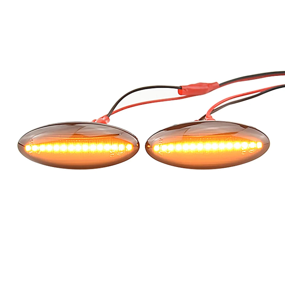 Amber Sequential LED Side Marker Lights for Toyota Yaris RAV4 Corolla - image 3
