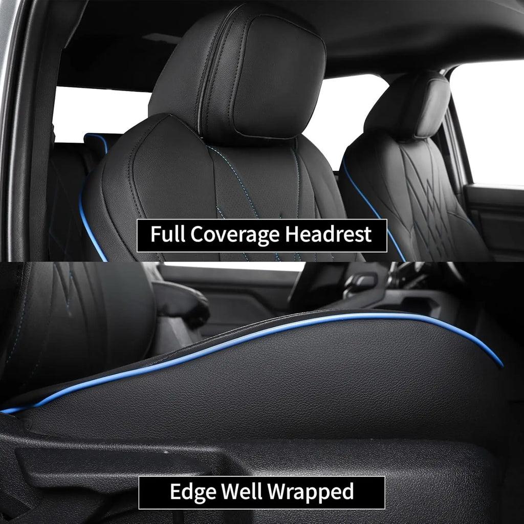 Custom Fit Seat Covers for Toyota Tacoma 2024-2026, Full Set