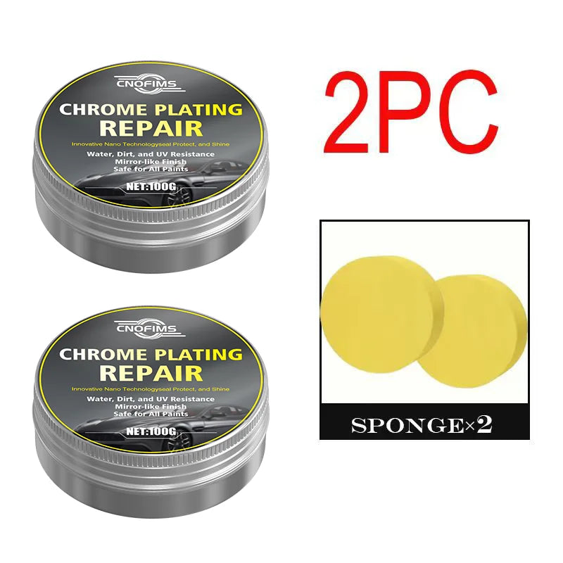 All-Vehicle Chrome Oxidation Remover with Sponge