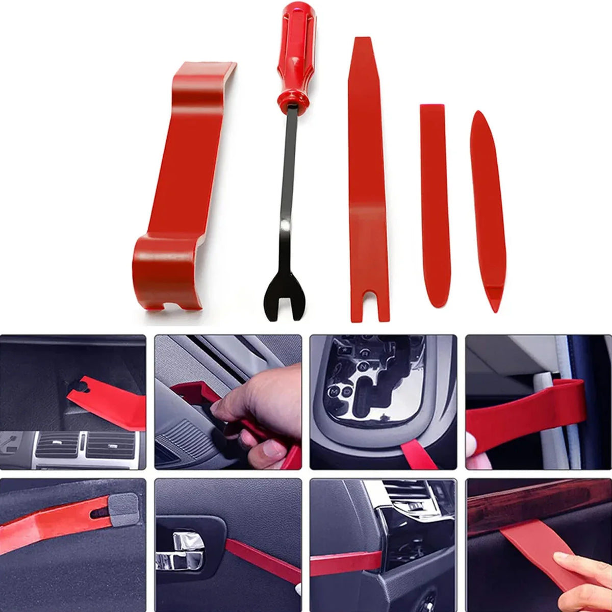Car Interior Trim Removal Tool Kit - Non-Scratch Pry Tools - image 3