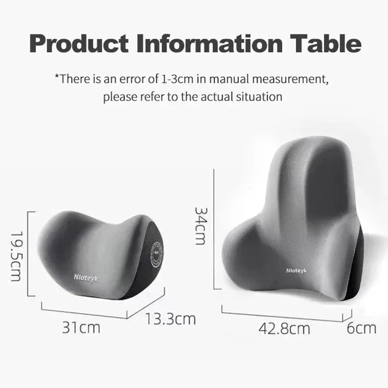 Ergonomic Memory Foam Car Lumbar Support Pillow - image 6