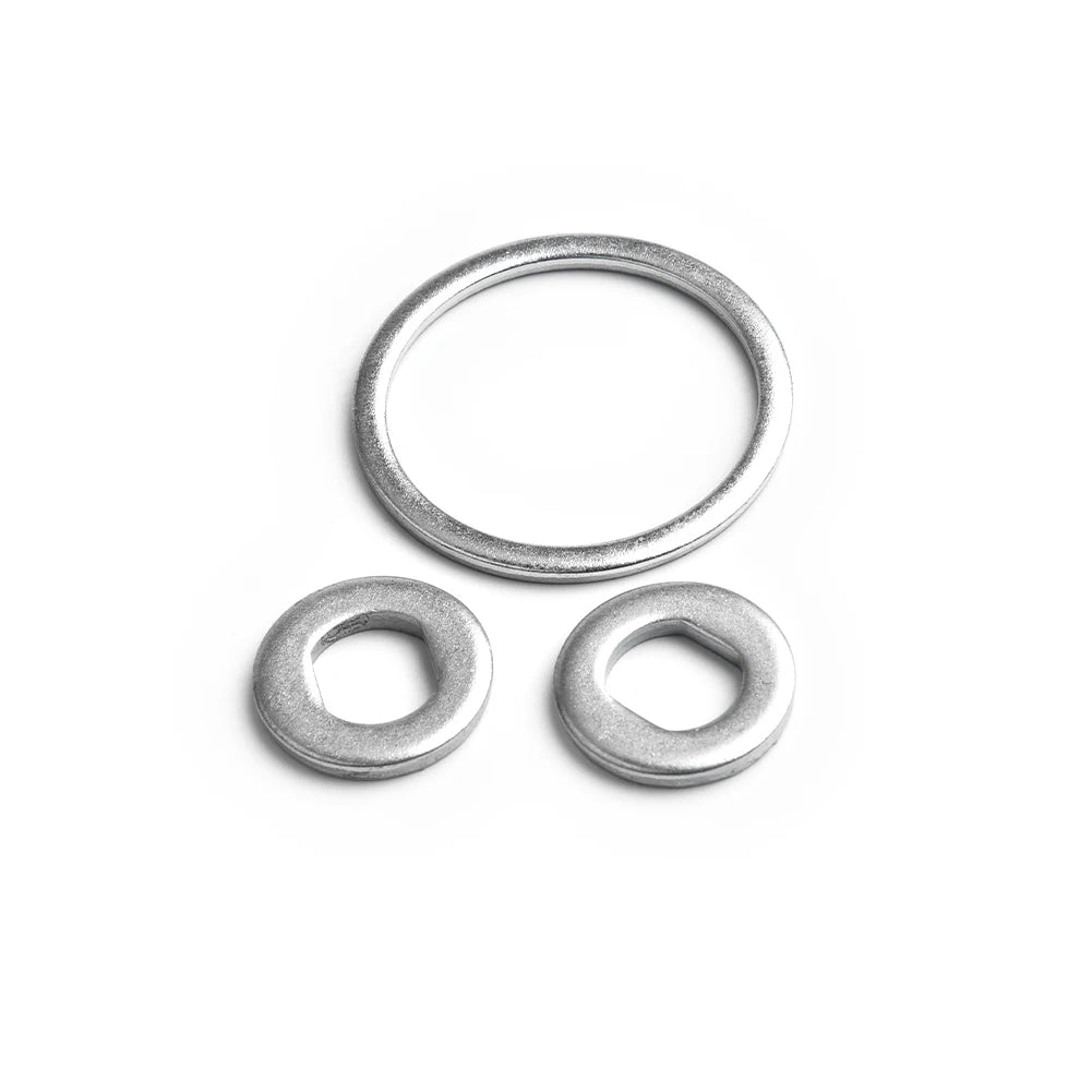 E-Bike Hub Motor Axle M12/M14 Lock Nut & Lock Washer & Spacer & Nut Cover 12/14mm Shaft 500W-5000W Motors Electric Bicycle Parts