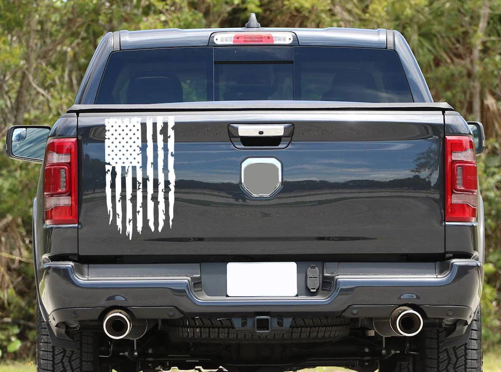 USA Flag Decal for Pickup Trucks