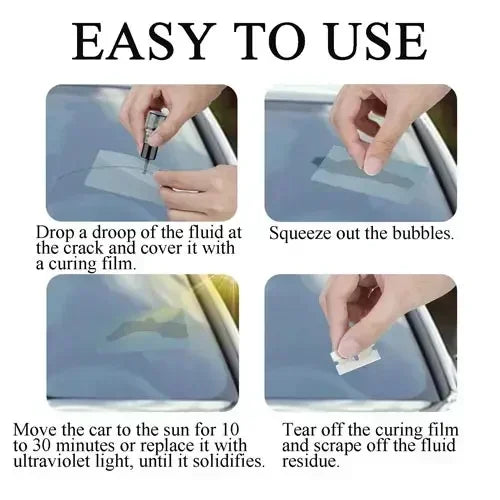 Windshield Crack Repair Resin Kit for Cars