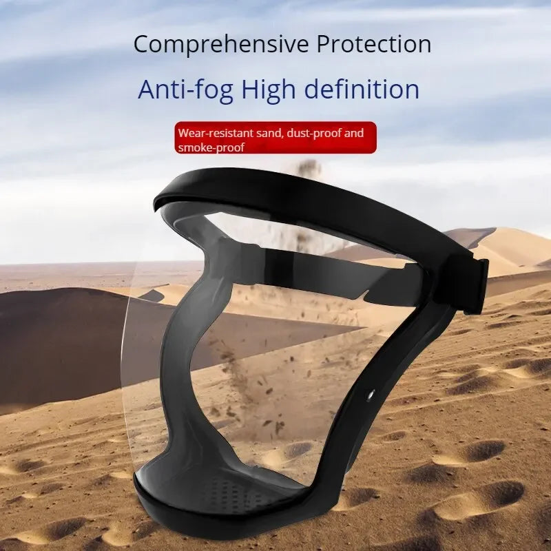 Clear Anti-Splash Protective Face Shield - image 3