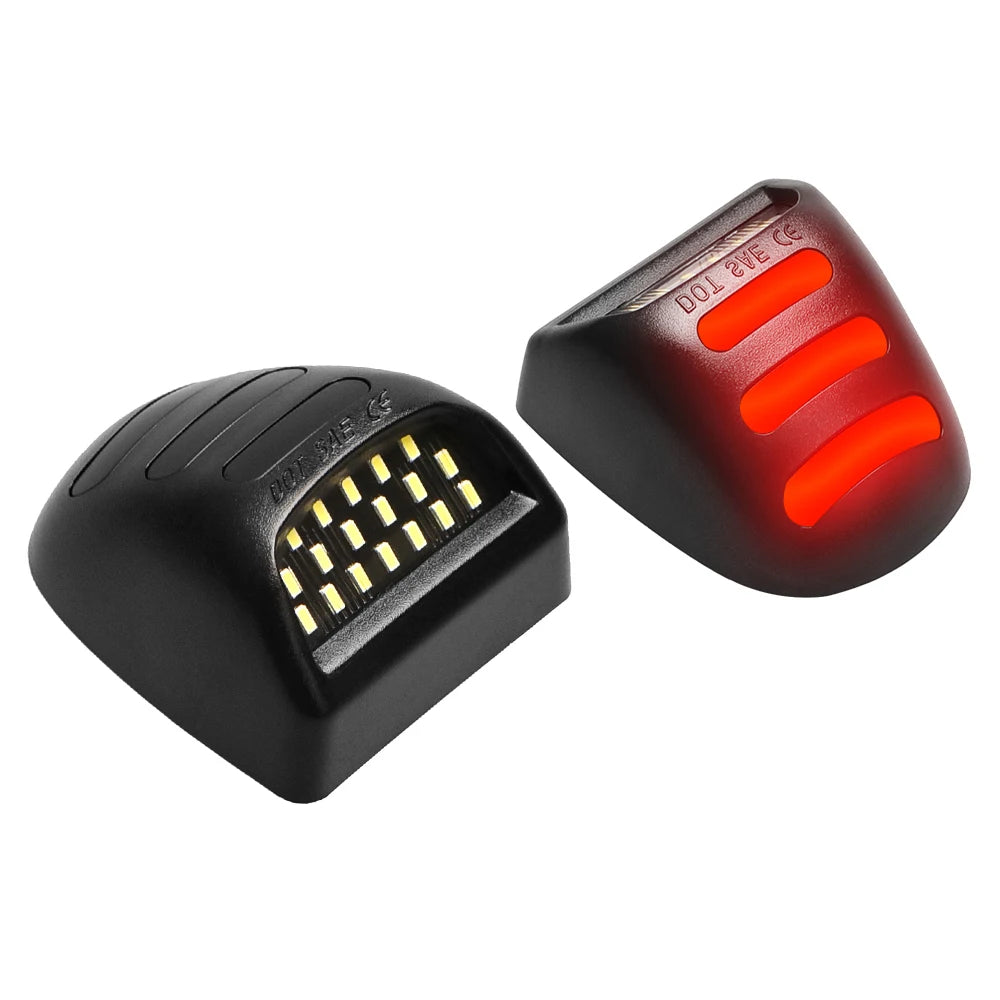Chevy LED License Plate Lights - Ultra Bright 6000K White