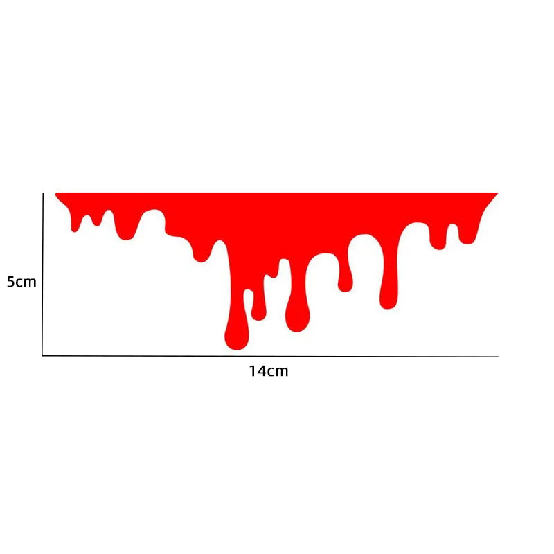 Blood Drip Halloween Car Decal Stickers