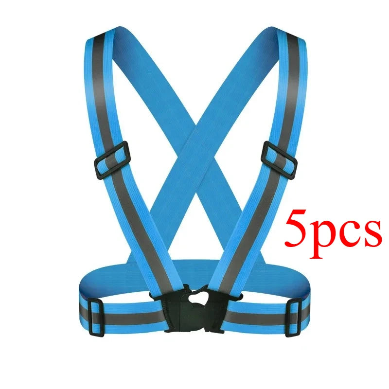 Reflective Safety Vest Backpack for Night Cycling & Running - image 13