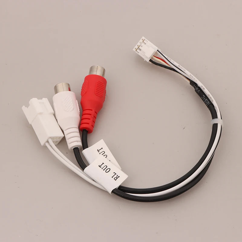 8P RCA Male/Female Plug Cable for Car Audio Systems - image 3