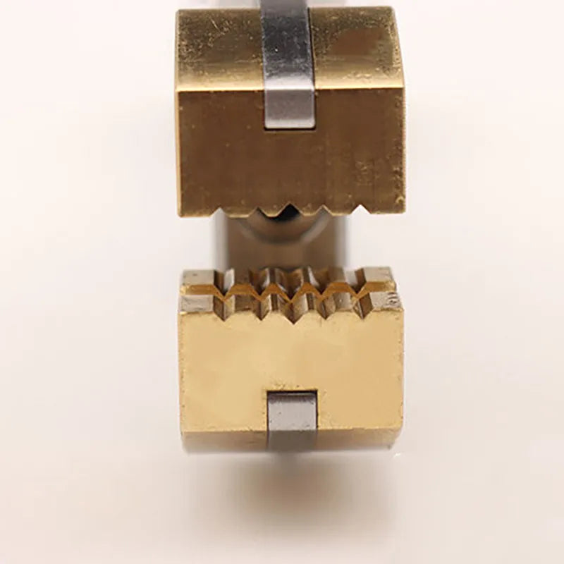 Hand Held Vise with Brass Jaws - Adjustable Clamp for Wire & Jewelry - image 8
