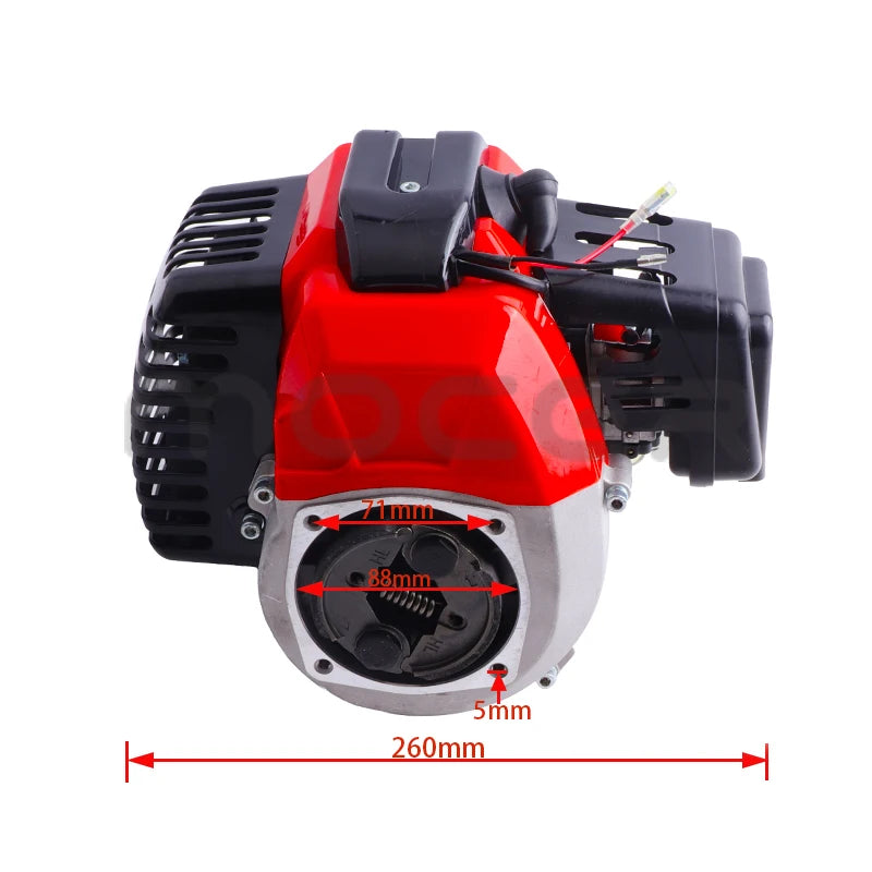 43cc 2-Stroke Engine for Mini Motorcycle, Scooter, ATV and Trimmer