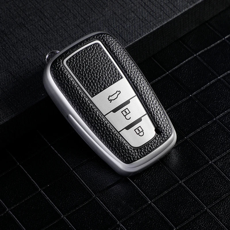 Toyota Key Cover TPU Leather Key Fob Case 2018+ Prius Camry RAV4 - image 9