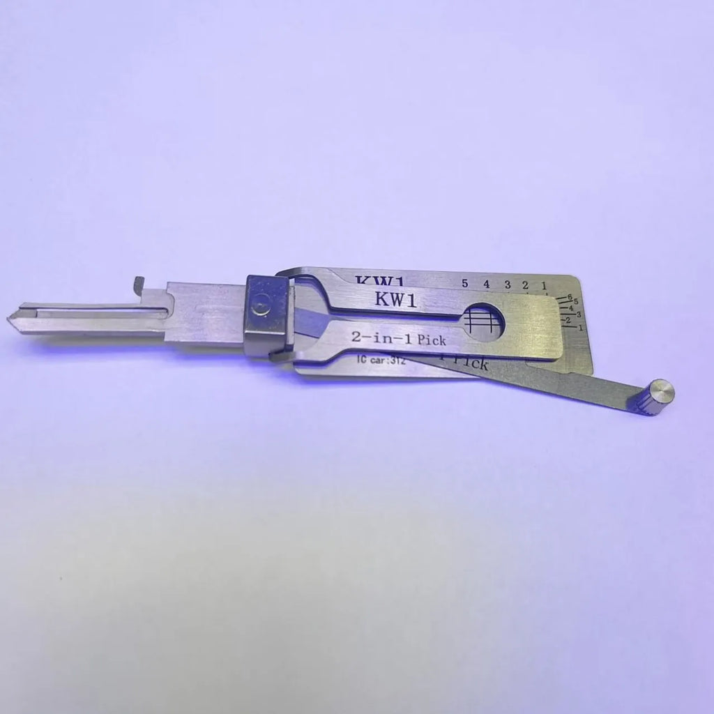 Lishi 2-in-1 Auto Locksmith Tool Kit (4 Pcs) KW1 KW5 SC1 SC4 - image 5