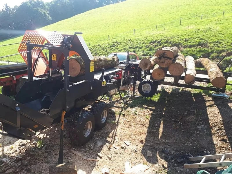 30 Ton Electric and PTO Driven Firewood Processor Log Splitter - view 17