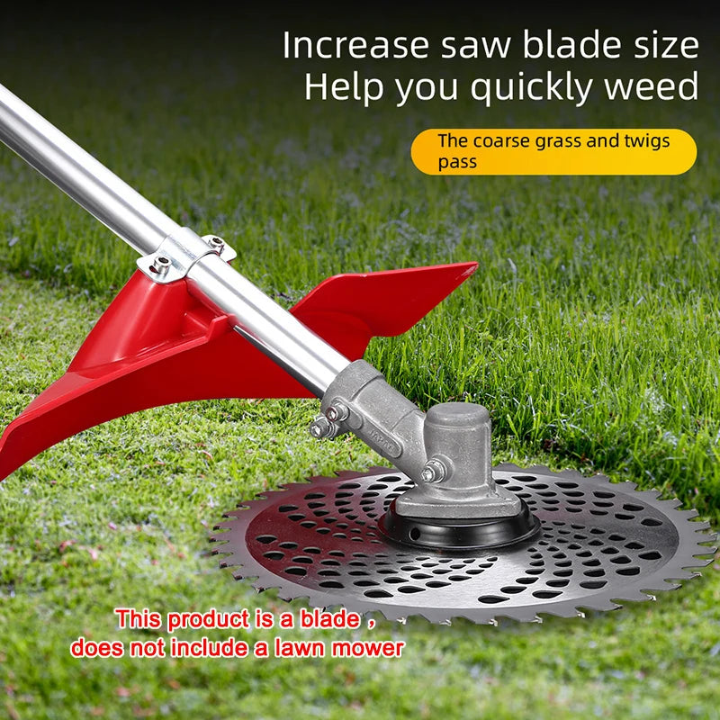10-Inch 60-Tooth Circular Grass Cutting Blade with Accessories