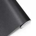 3D Carbon Fiber Vinyl Wrap - Self-Adhesive Car & Bike Film