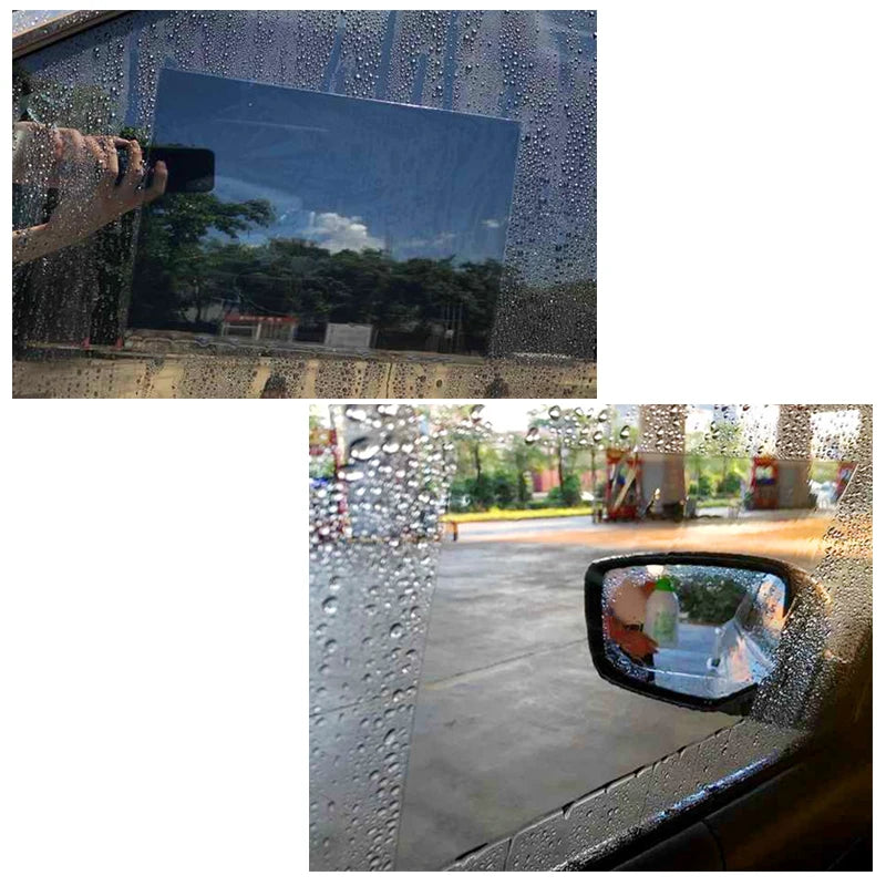 Rainproof Anti-Fog Film Pair for Car Side Mirrors and Windows
