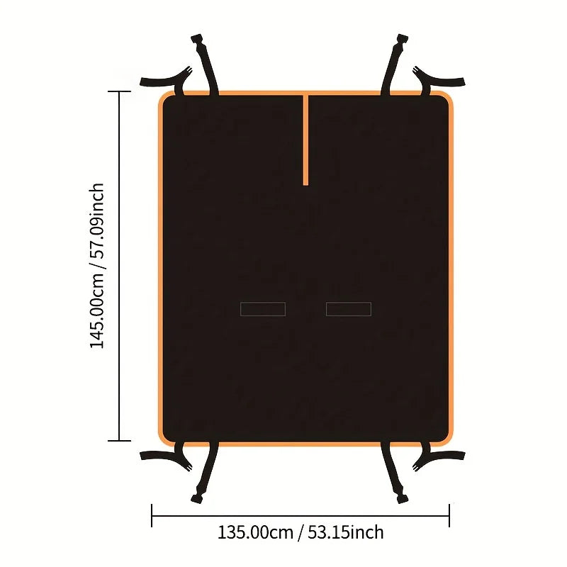 Car Seat Cover, Upgrade Your Car Seat with This Waterproof and Scratch Resistant Dog Hammock Cover!